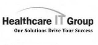 HEALTHCARE IT GROUP OUR SOLUTIONS DRIVE YOUR SUCCESS