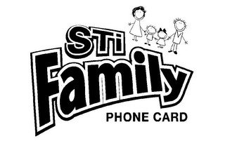 STI FAMILY PHONE CARD recognize phone