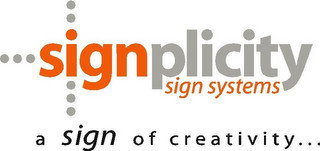 SIGNPLICITY SIGN SYSTEMS A SIGN OF CREATIVITY...