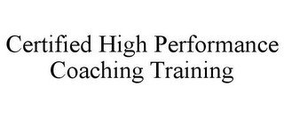 CERTIFIED HIGH PERFORMANCE COACHING TRAINING recognize phone