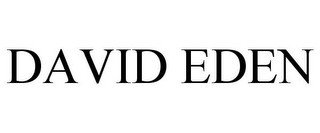 DAVID EDEN