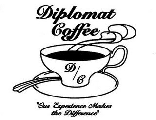 DIPLOMAT COFFEE DC "OUR EXPERIENCE MAKES THE DIFFERENCE"