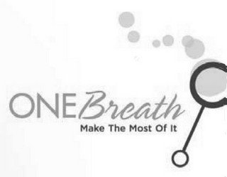 ONE BREATH MAKE THE MOST OF IT