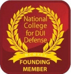 NATIONAL COLLEGE FOR DUI DEFENSE MCMXCV FOUNDING MEMBER recognize phone