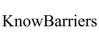 KNOWBARRIERS
