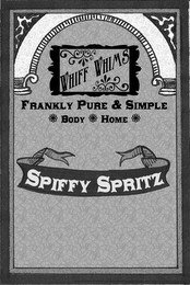 SPIFFY SPRITZ WHIFF WHIMS FRANKLY PURE & SIMPLE BODY HOME