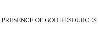 PRESENCE OF GOD RESOURCES