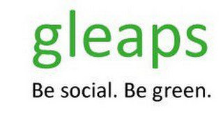 GLEAPS BE SOCIAL. BE GREEN. recognize phone