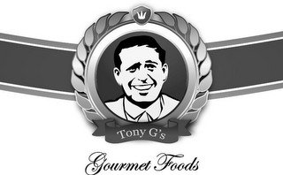 TONY G'S GOURMET FOODS recognize phone