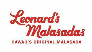 LEONARD'S MALASADAS HAWAII'S ORIGINAL MALASADA