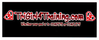 TG 4T TRIGIRL4TRAINING.COM WHEN YOUR GOAL IS TO COMPETE OR COMPLETE