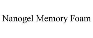 NANOGEL MEMORY FOAM