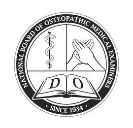 NATIONAL BOARD OF OSTEOPATHIC MEDICAL EXAMINERS SINCE 1934 DO