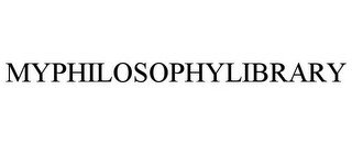 MYPHILOSOPHYLIBRARY
