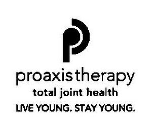 PROAXIS THERAPY TOTAL JOINT HEALTH LIVE YOUNG. STAY YOUNG. recognize phone