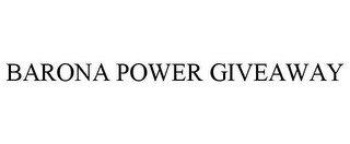 BARONA POWER GIVEAWAY recognize phone