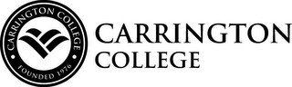 CARRINGTON COLLEGE FOUNDED 1976 CARRINGTON COLLEGE recognize phone