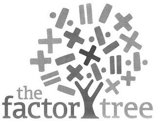 THE FACTOR TREE