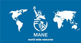 MANE WORLD WIDE WELCOME recognize phone