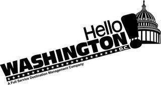 HELLO WASHINGTON D.C.! A FULL SERVICE DESTINATION MANAGEMENT COMPANY
