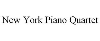 NEW YORK PIANO QUARTET
