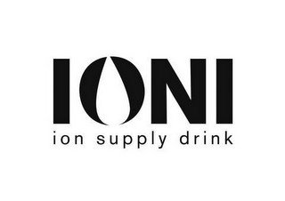 IONI ION SUPPLY DRINK recognize phone