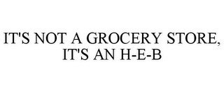 IT'S NOT A GROCERY STORE, IT'S AN H-E-B recognize phone