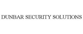 DUNBAR SECURITY SOLUTIONS recognize phone