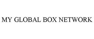 MY GLOBAL BOX NETWORK recognize phone