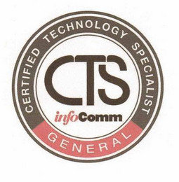 CTS INFOCOMM CERTIFIED TECHNOLOGY SPECIALIST GENERAL recognize phone