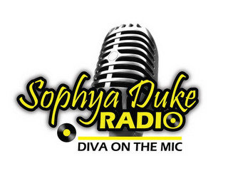 SOPHYA DUKE RADIO DIVA ON THE MIC