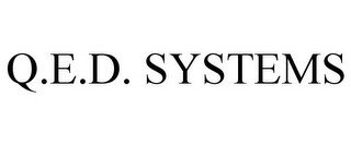 Q.E.D. SYSTEMS