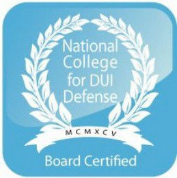 NATIONAL COLLEGE FOR DUI DEFENSE MCMXCV BOARD CERTIFIED recognize phone