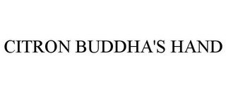 CITRON BUDDHA'S HAND