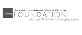 NCCN NATIONAL COMPREHENSIVE CANCER NETWORK FOUNDATION GUIDING TREATMENT, CHANGING LIVES.