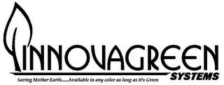 INNOVAGREEN SYSTEMS SAVING MOTHER EARTH......AVAILABLE IN ANY COLOR AS LONG AS IT'S GREEN