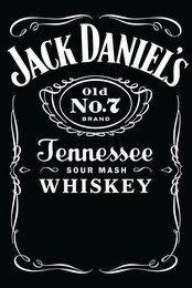 JACK DANIEL'S TENNESSEE WHISKEY OLD NO. 7 BRAND SOUR MASH