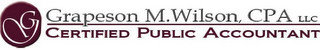 G GRAPESON M. WILSON, CPA LLC CERTIFIED PUBLIC ACCOUNTANT