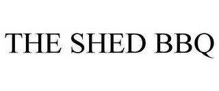 THE SHED BBQ