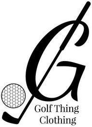 G GOLF THING CLOTHING recognize phone