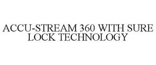 ACCU-STREAM 360 WITH SURE LOCK TECHNOLOGY