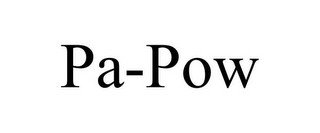 PA-POW