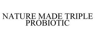 NATURE MADE TRIPLE PROBIOTIC