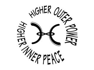 H HIGHER INNER PEACE HIGHER OUTER POWER