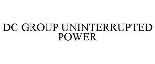 DC GROUP UNINTERRUPTED POWER