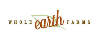 WHOLE EARTH FARMS recognize phone