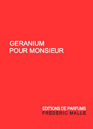 GERANIUM POUR MONSIEUR EDITIONS DE PARFUMS FREDERIC MALLE