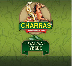 CHARRAS "THE REAL MEXICAN FLAVOR" SALSA VERDE