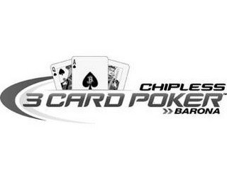 CHIPLESS 3 CARD POKER BARONA recognize phone