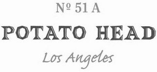 NO. 51A POTATO HEAD LOS ANGELES